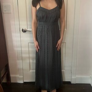 Gray Maxi Dress